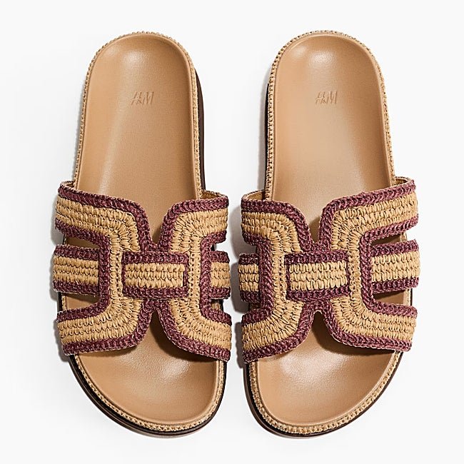Sandalias planas de H&M (39,99 euros)