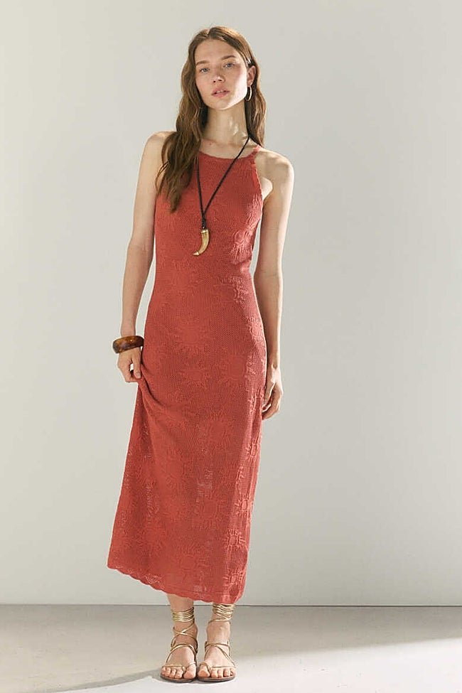 Vestido de punto de Springfield (59,99 euros)