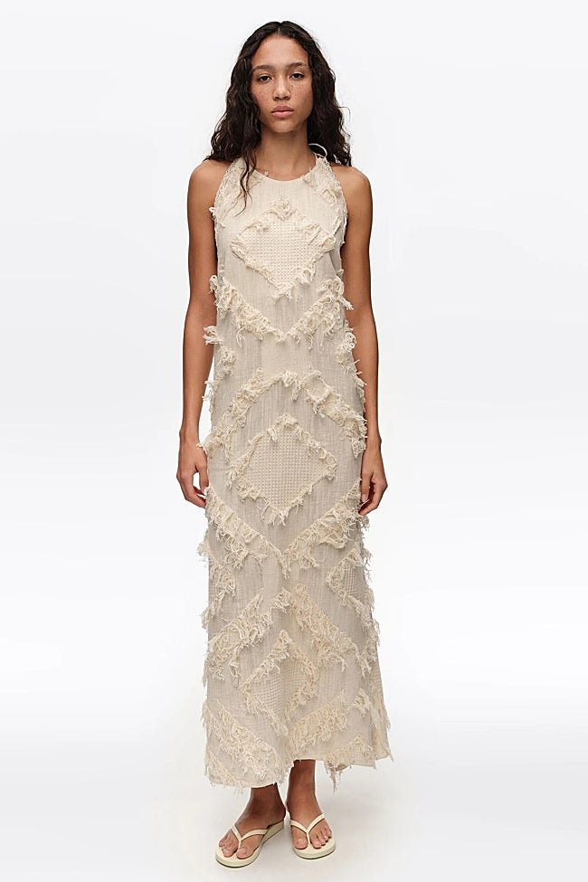 Vestido blanco de Bimba & Lola (165 euros)