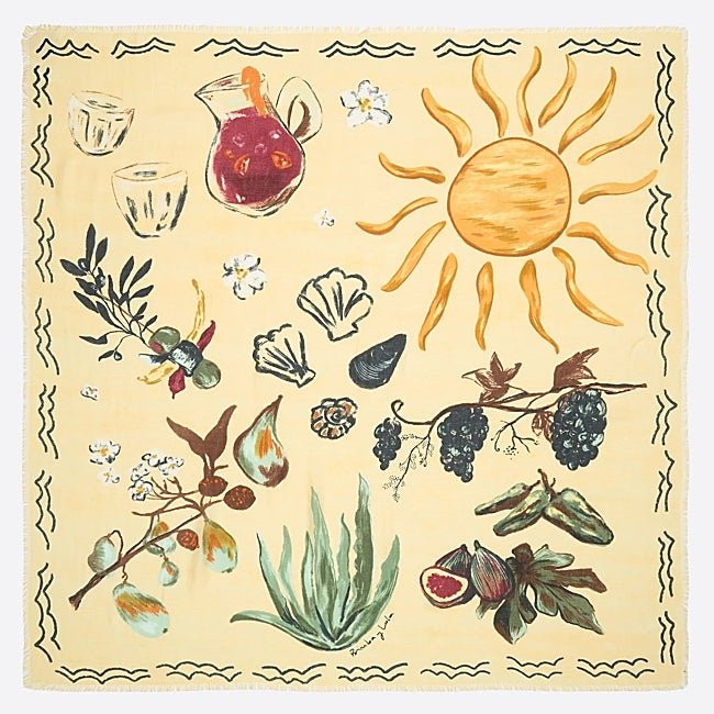 Pañuelo estampado de Bimba & Lola (68 euros)