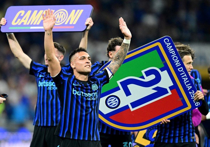 Hace poco más de una semana ganó la Serie A. 