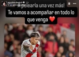 Los emotivos mensajes de los jugadores de River para el nuevo lesionado de gravedad del plantel
