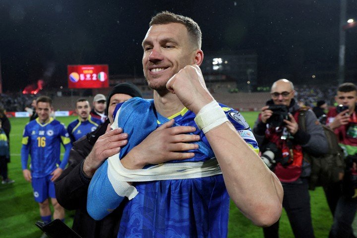 Edin Džeko lideró a Bosnia al Mundial 2026.