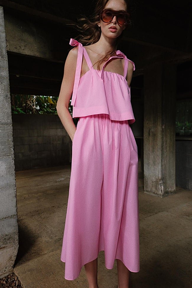 Vestido rosa de Zara (35,99 euros)