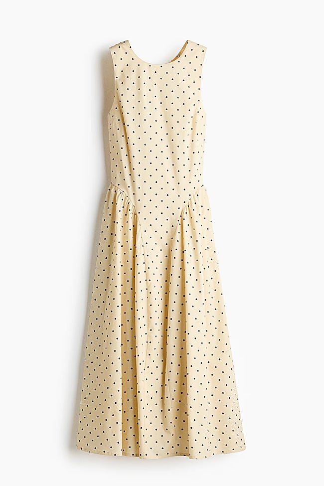 Vestido amarillo de H&M (29,99 euros)