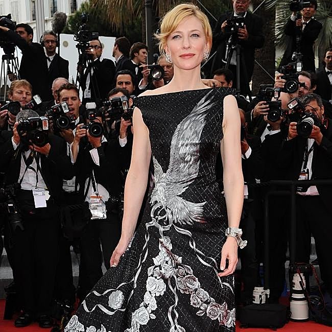 Cate Blanchett en el Festival de Cannes 2010