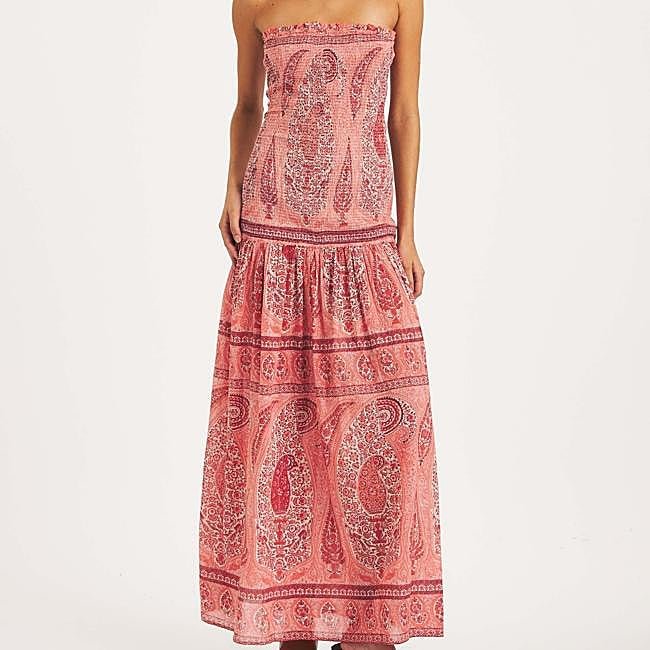 Vestido largo de Antik Batik, 240 euros.