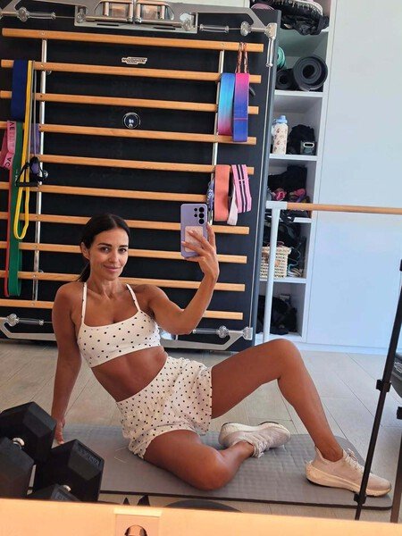 Paula Entrenando
