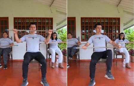 Pilates en silla
