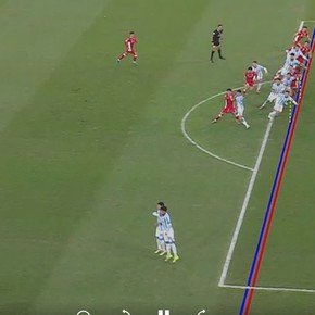 Video: el VAR anuló el gol que sacaba a Racing y ponía a Barracas en playoffs