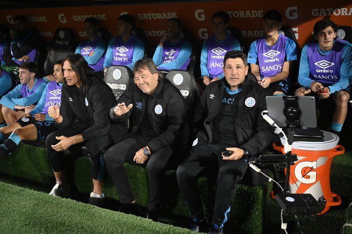 El Ruso Zielinski vs. Unión. (FOTO: Ariel Alejandro Carreras)
