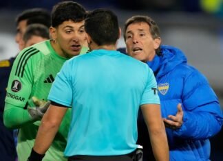 Ubeda, tras el empate de Boca: «El árbitro nos perjudicó» y «tenemos una vida más»