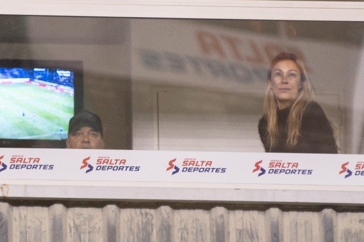 Gallardo fue a ver el partido entre Banfield y San Martín (T) por Copa Argentina (Prensa Copa Argentina).