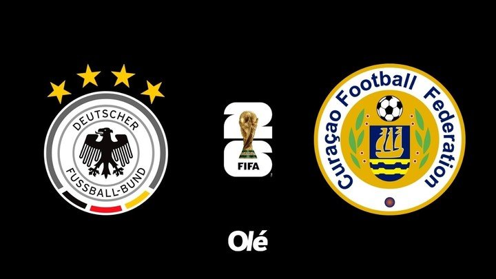 Alemania vs. Curazao.