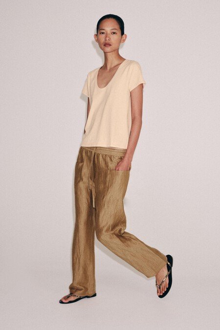 pantalón lino