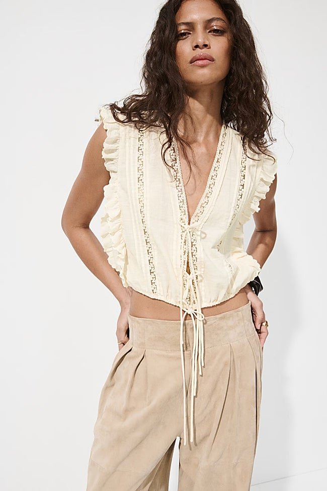 Camisa blanca de Mango