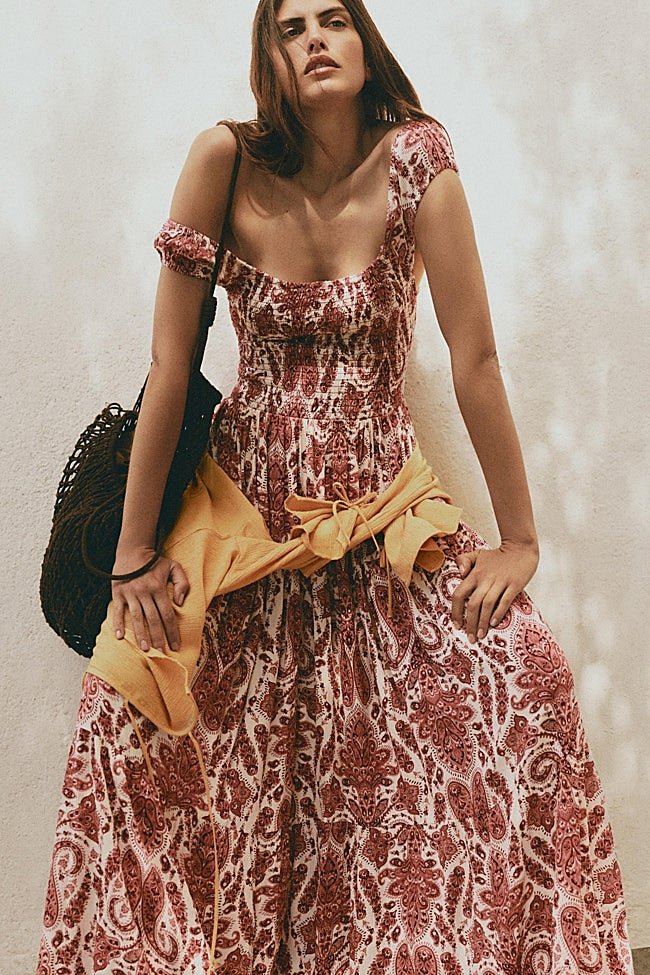 Vestido estampado de Lefties (17,99 euros)