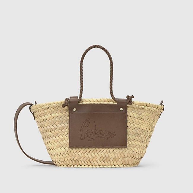 Bolso de rafia de Castañer (235 euros)