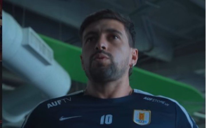 Giorgian de Arrascaeta, jugador de Flamengo y la selección de Uruguay.