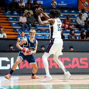 Argentina cayó en su debut en la AmeriCup U18