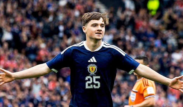 Escocia le ganó a Curazao en un amistoso.