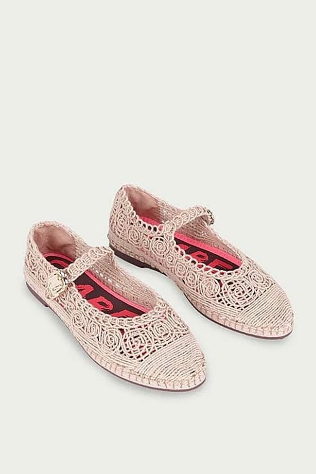 Bailarinas Mary Jane Kyra Breeze Sand de Pretty Ballerinas.