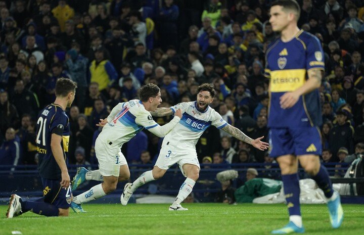 Boca fue 3° de cuatro en su grupo de la Libertadores (Foto Juano Tesone).