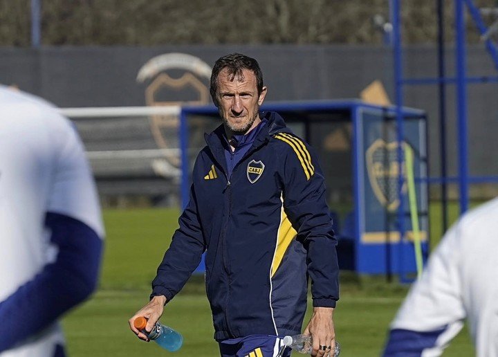 El Vasco Arruabarrena, DT de Boca. (Prensa Boca)
