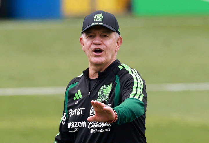 Javier Aguirre, el DT de México (REUTERS).