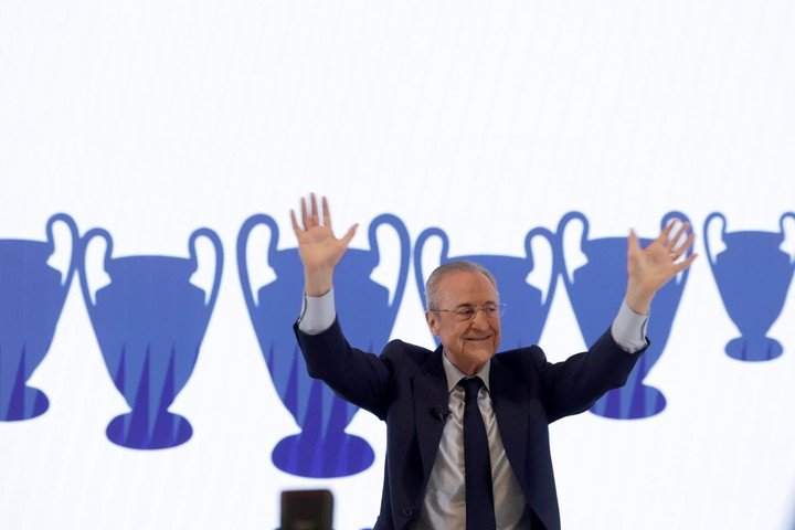 Florentino Pérez, actual presidente del Real Madrid.
