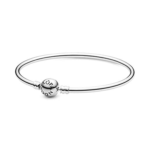 Pandora Icons Pulsera rígida de plata, 19