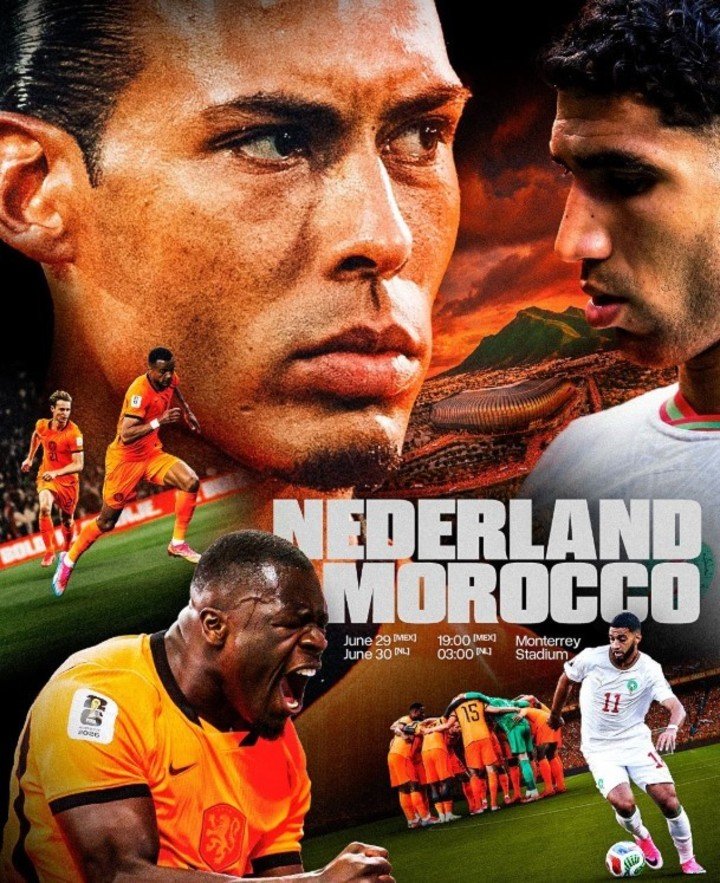 Se viene un partidazo entre ambas selecciones. (@OnsOranje)