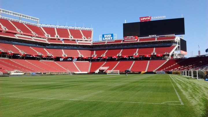 Así es el imponente Levi's Stadium (Foto: Fernando De la Orden - Clarín).