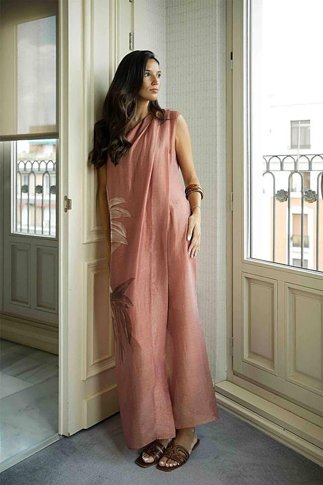 Vestido estampado Florencia de Bimani.