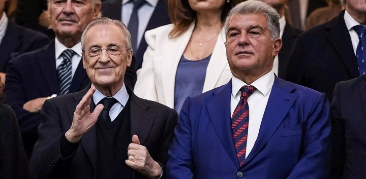 Florentino Pérez y Joan Laporta.