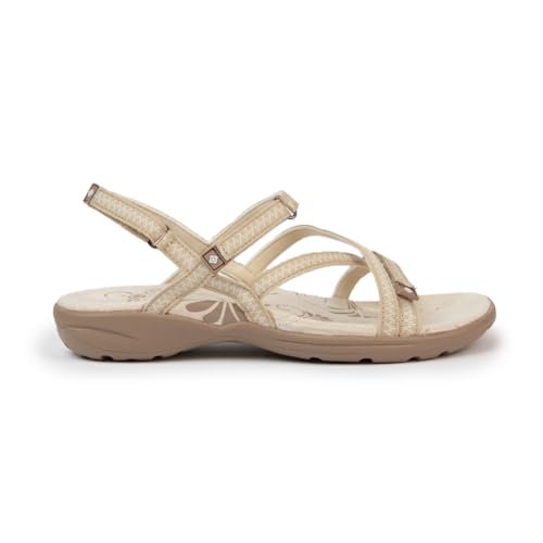 Sandalias de Senderismo de mujer TENCELLE V4 Izas Natural