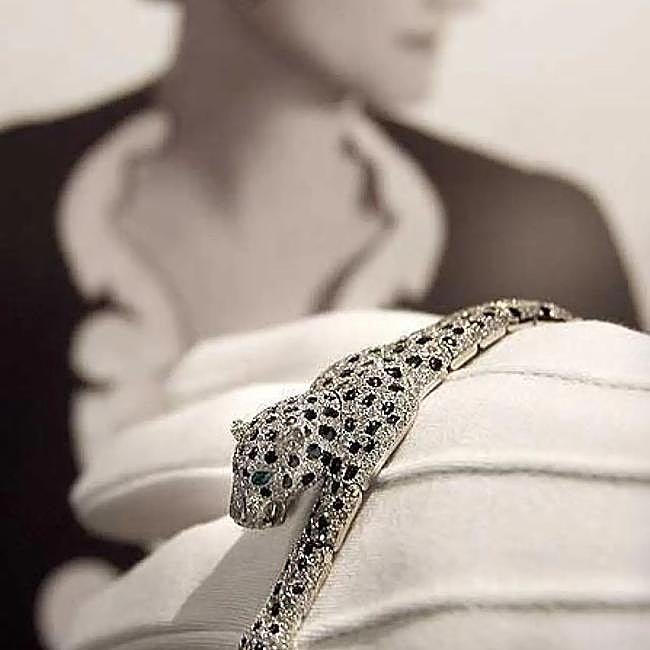 La pulsera La Pantera de Cartier que fue subastada.