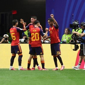 Acá está España: show de fútbol y goleada a Arabia Saudita