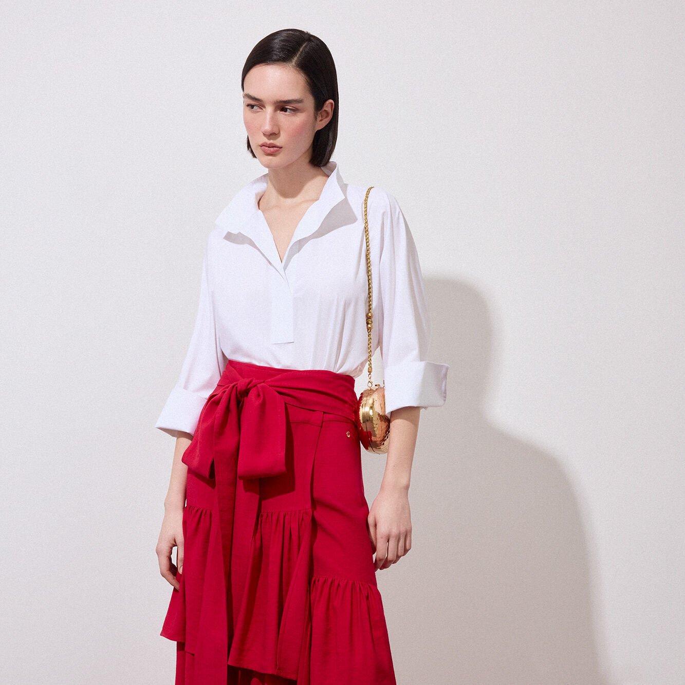  Pedro del Hierro
Camisa lisa amplia