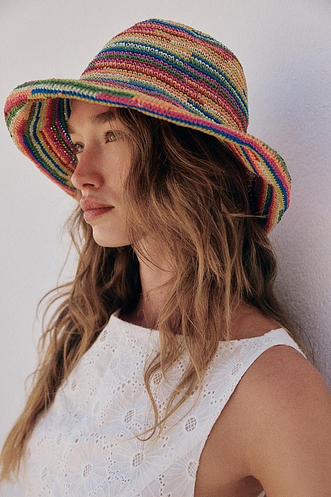 Gorro de colores de Zara (22,99 euros)