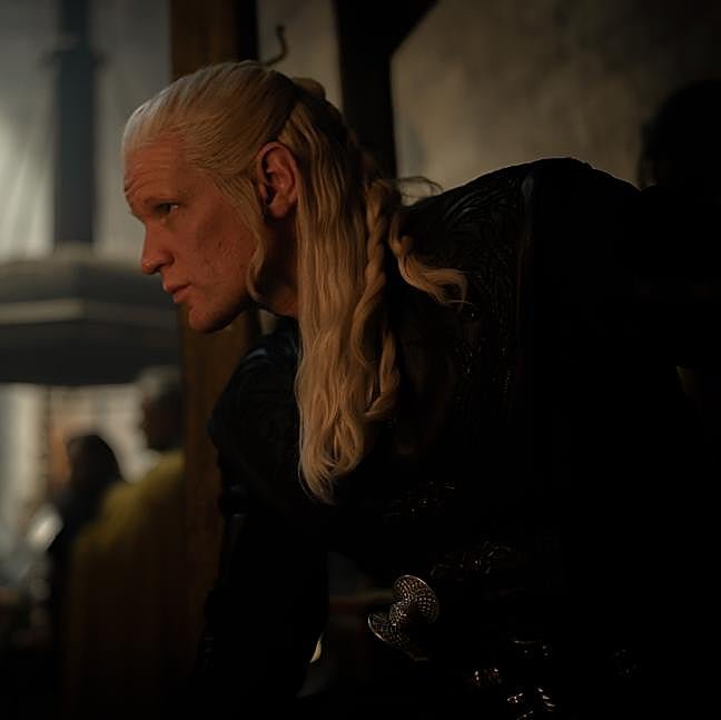 Matt Smith como Daemon Targaryen en una imagen de la serie La casa del dragón.