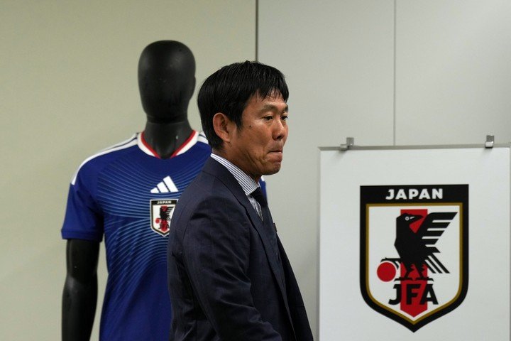 Hajime Moriyasu. (AP)