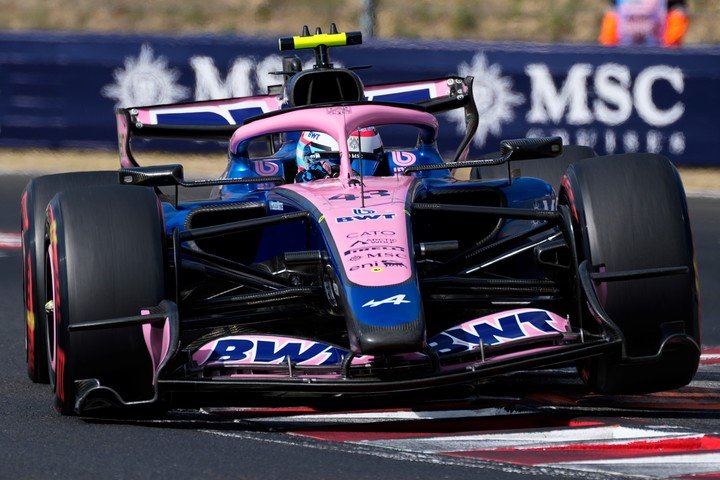 Franco Colapinto largará 13° en el GP de Hungría.
(AP).
