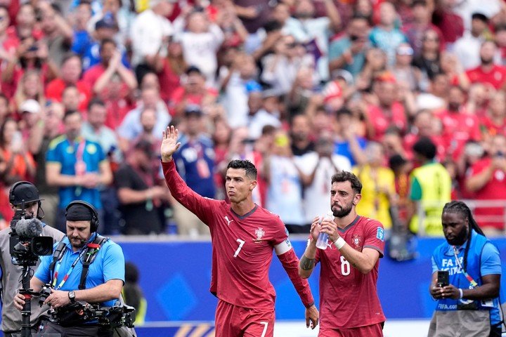 Cristiano Ronaldo, reconocido en Chile. (AP)