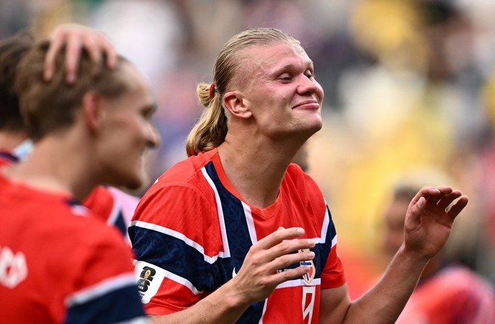 Haaland dejó sin Mundial a la selección de Brasil. (REUTERS)
