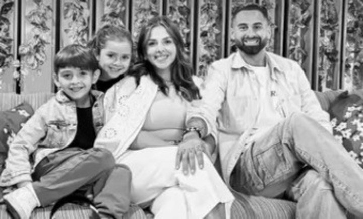 La familia de Lucas Trejo.