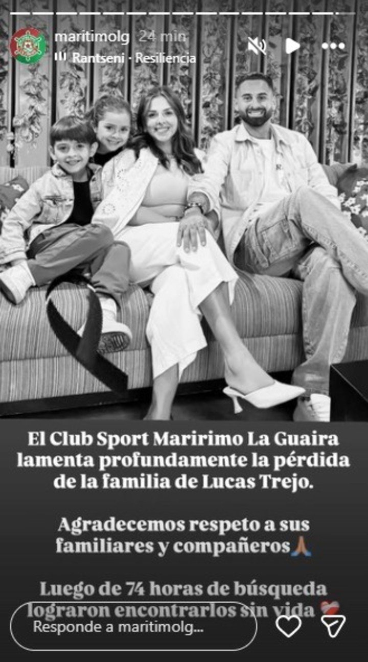 El comunicado del Club Sport Marítimo de La Guaira.