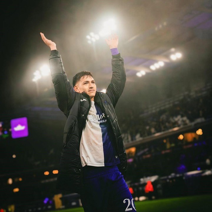 Vázquez, cerca de firmar con el Birmingham City (Foto: Instagram @luiisvzqz).
