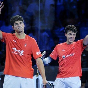Tapia y Coello aplastaron a Augsburger y Lebrón para ganar el P1 de Málaga