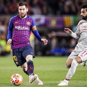 Cómo le fue a Messi todas las veces que jugó contra Salah